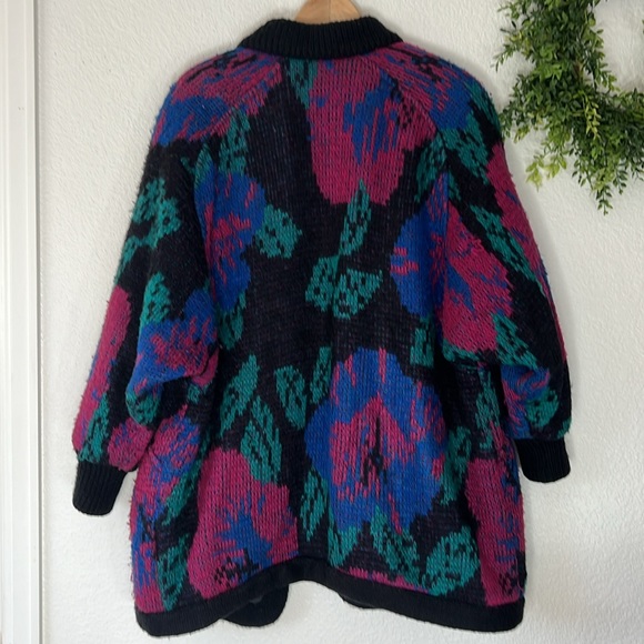 Retro 90s R. Ramblers Oversized Slouchy Sweater Jacket - Picture 9 of 16